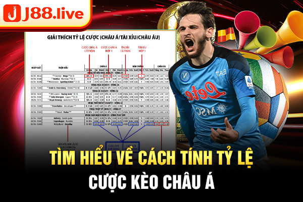 Tìm hiểu về cách tính tỷ lệ cược kèo Châu Á.